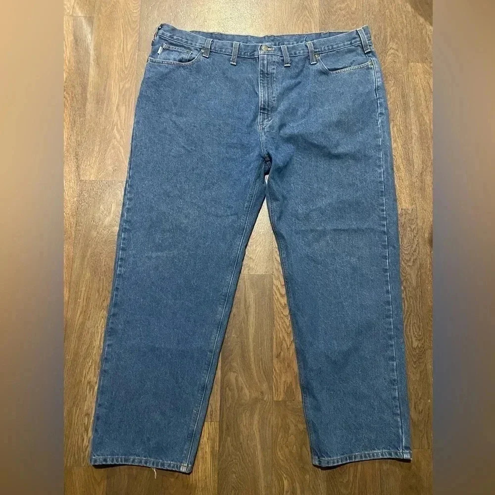 Carhartt Relaxed Fit Jeans. Medium wash. Size 50x32